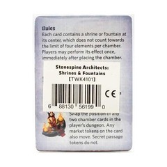Thunderworks Boardgame Stonespine Architects – Shrines and Fountains Bag NM