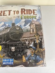 Days of Wonder Ticket to Ride Europe Board Game Brand New Factory Sealed