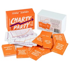 Charty Party The Game of Absurdly Funny Charts Adult Card Game Complete