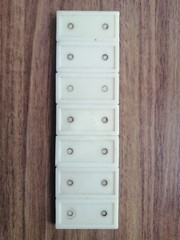 Vintage Domino game, USSR production of the 80s, box size 16×5 cm.