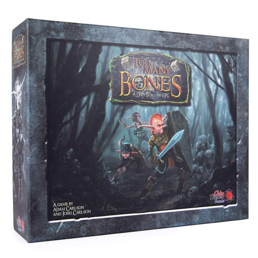 Chip Theory Games Too Many Bones Dice-Builder Strategic Fantasy Rpg Game For