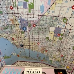 Miami Vice Miami Vice: The Game Strategy Board Game 2-4 Players 10+