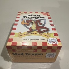 Mad Dragon: An Anger Control Card Game Child Anger Therapy Game Ages 6 to 12