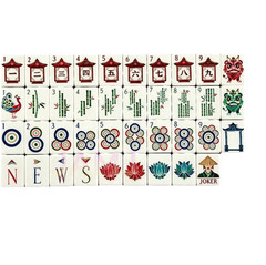 new high-end Green American Mahjong Tiles set