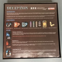 Deception Murder in Hong Kong Board Game 100% Complete
