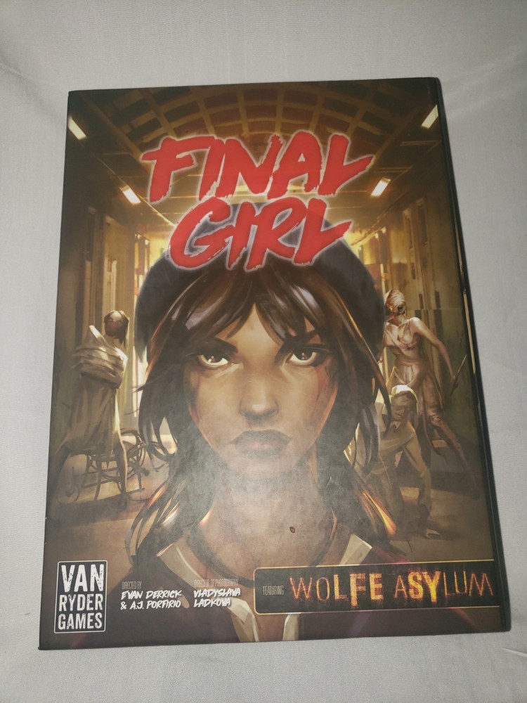 Van Ryder Games Final Girl Wolfe Asylum Horror Expansion Pack 1 Player 14+