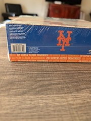 New York Mets Super Sized Dominoes Game Set, Baseball Theme, Ages 5+, 2007