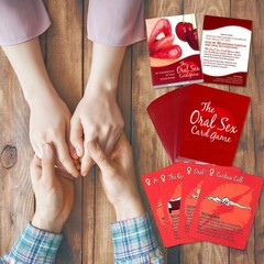 THE ORAL SEX CARD GAME ADULT COUPLES FUN FOREPLAY CARD GAME