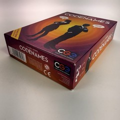 Czech Games Edition Codenames Word Party Game Spy Game Ages 10+ Open box