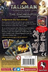 Talisman: The Sacred Pool Expansion – Pegasus Spiele – Brand New Sealed!