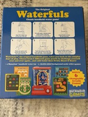 Original Waterfuls Classic Handheld Water Game – 6 Interchangeable Back Panels