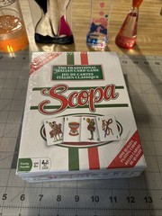 Scopa Game The Traditional Italian Card Game New Sealed 3 Games In One Ages 8+
