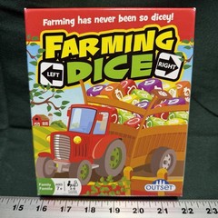 Outset Media Board Game – Farming Dice – Farmer – 2015 – Complete – Ships Free