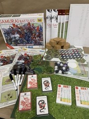 Samurai Battles Commands & Colors Art of Tactic Zvezda War Strategy Unpunched