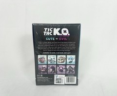 Tic Tac KO Cute vs Evil Card Game: Strategy & Creative Thinking by TeeTurtle