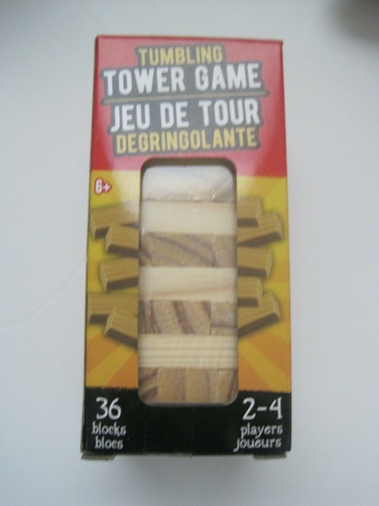 Stocking Stuffer Tumbling Tower Mini New Game