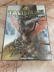Talisman The Magical Quest Game 2nd Edition Games Workshop 1985 – COMPLETE