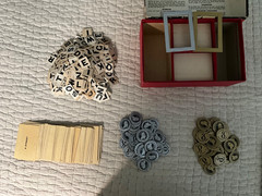 Vintage 1941 Treasure Hunt Game – Original Box – Pieces of Eight CARDBOARD