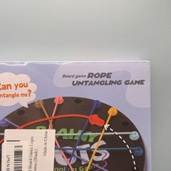 QML Rope Untangling Challenge Puzzle Board Game Logic Thinking Kids 3+ New