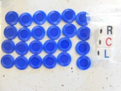 The Original LCR Left Center Right Dice Game Blue Tin George & Company