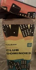VTG Lot of 6 sets of dominoes- see description