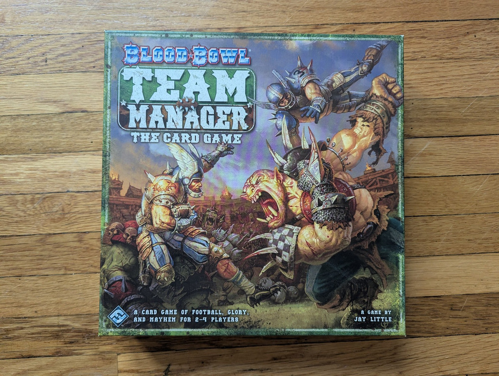 Fantasy Flight Games Blood Bowl Team Manager Card Game Complete