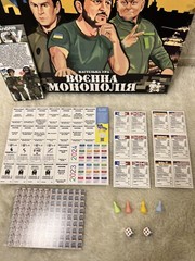 MONOPOLY WAR in UKRAINE Family board game “Military Monopoly”