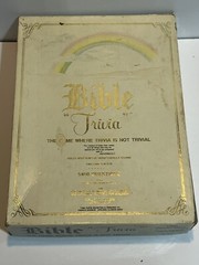Vintage 1984 Bible Trivia Board Game 5400 Questions, 2-4 Players Ages 8 to Adult
