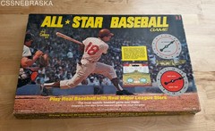Vintage Cadaco All-Star Baseball Game 1968 Ethan Allen Board Game Player Discs
