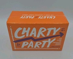 Charty Party~The Game of Absurdly Funny Charts Adult Card Game-Factory Sealed