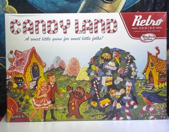 New Sealed Hasbro Retro Series Candy Land 1967 Edition Board Game