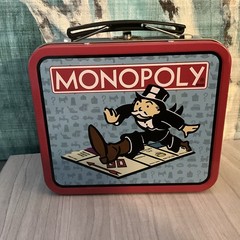 Monopoly 5.5″ Tin Vintage Mini Lunch Box Hasbro 2000