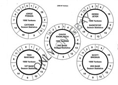 ROSTERS Any Year/Any Team Cadaco All-Star Baseball (PRE-CUT Discs) YOUR CHOICE