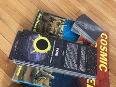 EON Games Cosmic Encounter Boxed Game Lot with Expansions Vintage rpg