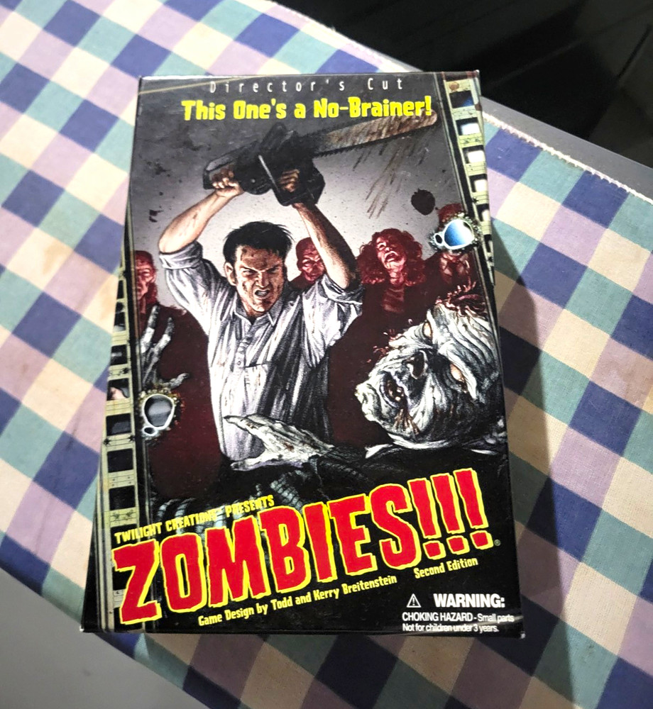 Twilight Creations Zombies!!! Second Edition Board Game Complete 17+