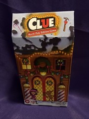 Hasbro Gaming Clue: North Pole Holiday Edition Board Game NEW