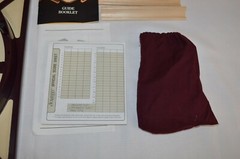 SCRABBLE 1989 Deluxe Edition #4034 Turn Table Base 100% Complete w/ Box