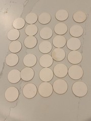1990s Lot of 30 POISON Skull Bones Pogs Slammer Holographic Milk Caps Lot Mint!