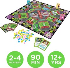 Rick and Morty Card Scramble Board Game