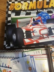 Vintage Formula DE Board Game Euro Games F1 Racing 100% Complete