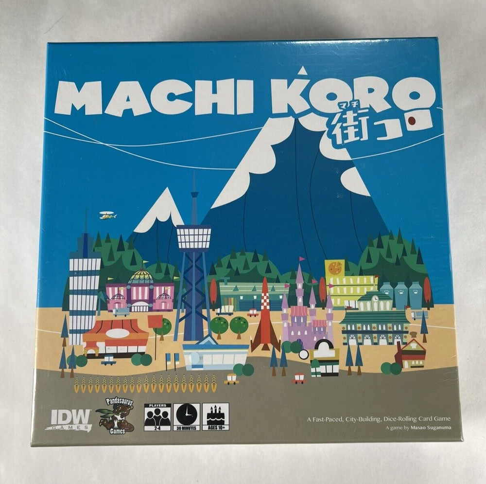 Machi Koro (2015, Brand New, Sealed) IDW Fast Paced City-building Card Game
