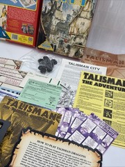 Talisman 2nd Edition Game CITY EXPANSION SET 1989