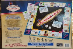 LAS VEGASOPOLY VEGAS BOARD GAME Complete GREAT FOR ANY COLLECTION $$ REDUCED