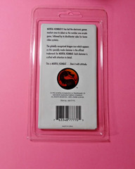 Pogs * 1990s * MORTAL KOMBAT * 18K Gold Plated Metal Slammer * FREE SHIPPING *