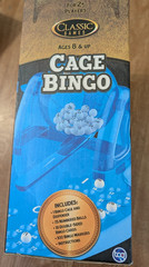 Classic Games Bingo Set Ages 8 + Rolling Cage Ball Selector New Sealed Box