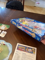 Milton Bradley POKÉMON S.S. Anne Expanding 3D Board Game Incomplete As Is.
