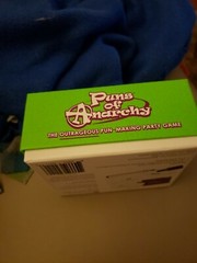 PUNS OF ANARCHY THE OUTRAGEOUS PUN MAKING PARTY CARD GAME OPEN BOX NEW