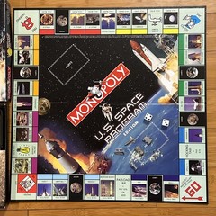 U.S. SPACE PROGRAM MONOPOLY NASA Edition, Complete (See Description, Photos)