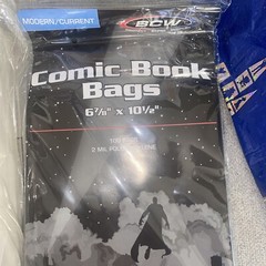 BCW Supplies – Current Size 100 Comic Boards -100 bags- 25 Dividers
