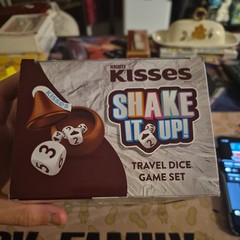 MasterPieces Hershey’s Kisses Officially Licensed Shake It Up! Dice Game New Box